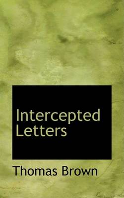 Book cover for Intercepted Letters