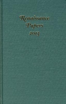 Book cover for Renaissance Papers 2013