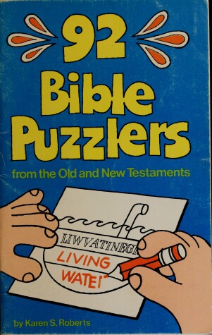 Book cover for Ninety-Two Bible Puzzlers from Old and New Testaments