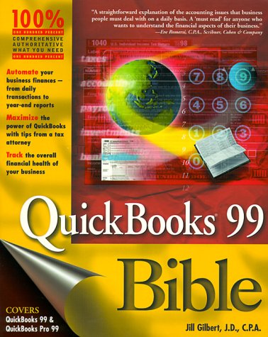 Book cover for Quickbooks 99 Bible