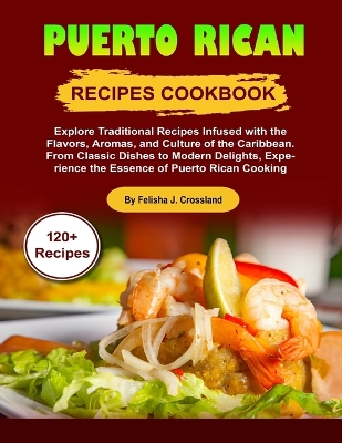 Book cover for Puerto Rican Recipes Cookbook