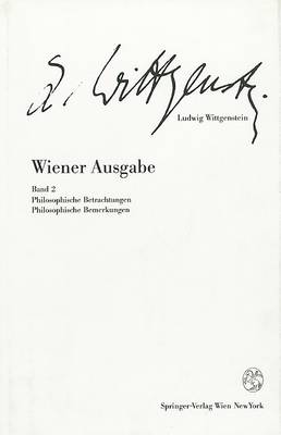 Book cover for Ludwig Wittgenstein: Band 2
