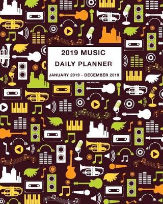 Book cover for 2019 Music Daily Planner