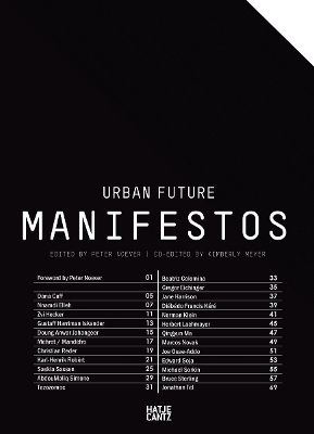 Book cover for Urban Future Manifestos