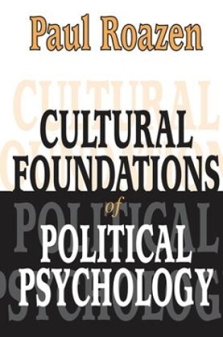 Cover of Cultural Foundations of Political Psychology