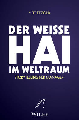 Book cover for "Der weisse Hai" im Weltraum