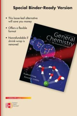 Cover of Loose Leaf Version for Chemistry: The Essential Concepts.