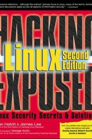 Cover of Hacking Exposed Linux
