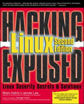 Book cover for Hacking Exposed Linux