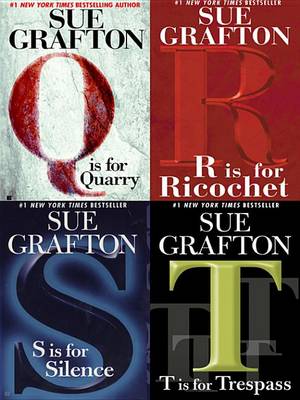 Book cover for Four Sue Grafton Novels