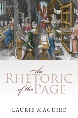Cover of The Rhetoric of the Page