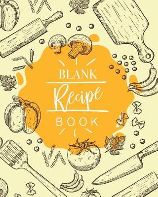 Book cover for Blank Recipe Book
