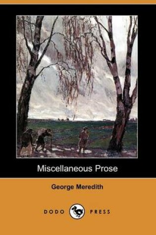 Cover of Miscellaneous Prose (Dodo Press)