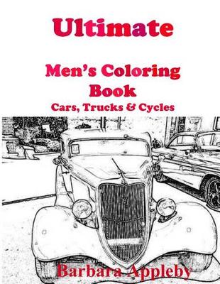 Book cover for Ultimate Men's Coloring Book