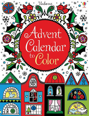 Book cover for Advent Calendar to Color