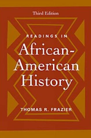 Cover of Readings in African-American History