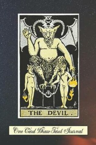 Cover of The Devil One Card Draw Tarot Journal