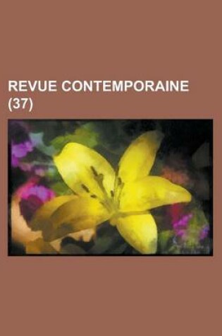 Cover of Revue Contemporaine (37)