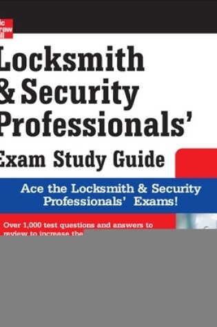 Cover of Locksmith and Security Professionals' Exam Study Guide