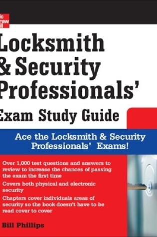 Cover of Locksmith and Security Professionals' Exam Study Guide