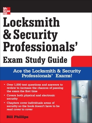 Book cover for Locksmith and Security Professionals' Exam Study Guide