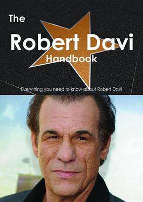 Book cover for The Robert Davi Handbook - Everything You Need to Know about Robert Davi