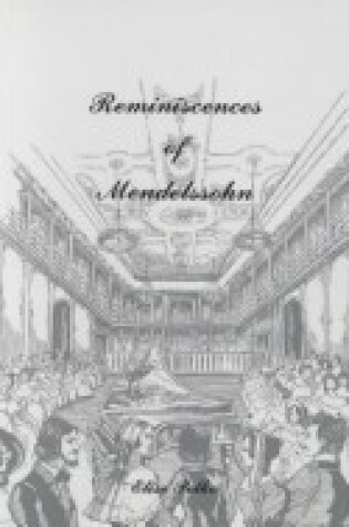 Cover of Reminiscences of Mendelssohn