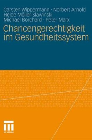 Cover of Chancengerechtigkeit im Gesundheitssystem