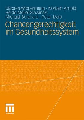 Book cover for Chancengerechtigkeit im Gesundheitssystem