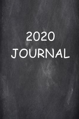 Book cover for 2020 Chalkboard Image Journal 204 Pages