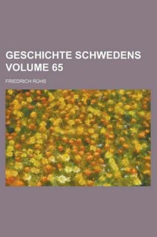 Cover of Geschichte Schwedens Volume 65