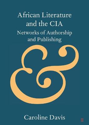 Cover of African Literature and the CIA