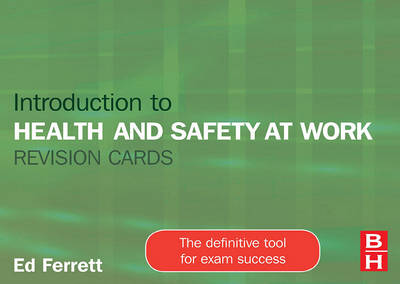 Book cover for Introduction to Health and Safety at Work Revision Cards