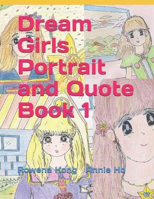 Book cover for Dream Girls Portrait and Quote Book 1