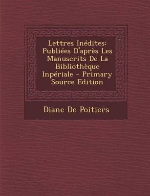 Book cover for Lettres Inedites