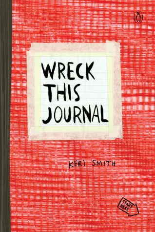 Book cover for Wreck This Journal (Red) Expanded Edition