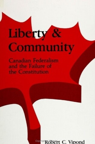 Cover of Liberty and Community
