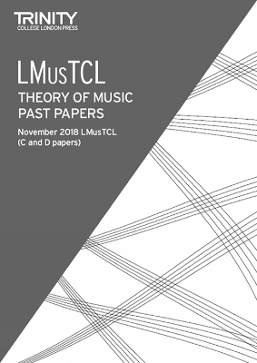 Book cover for Trinity College London Theory of Music Past Papers (Nov 2018) LMusTCL