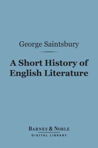 Cover of A Short History of English Literature (Barnes & Noble Digital Library)