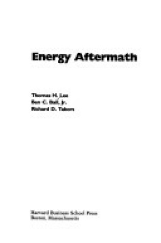 Cover of Energy Aftermath