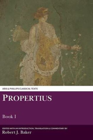 Cover of Propertius: Book I