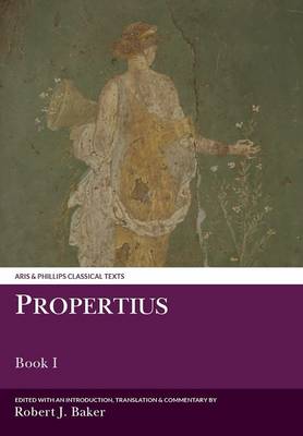 Cover of Propertius: Book I