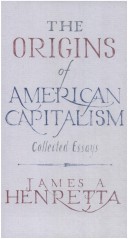 Book cover for The Origins of American Capitalism