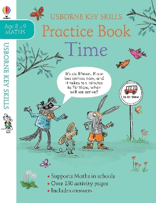 Book cover for Time Practice Book 8-9