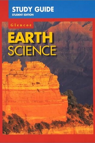 Cover of Glencoe Earth Science: Study Guide. SE.