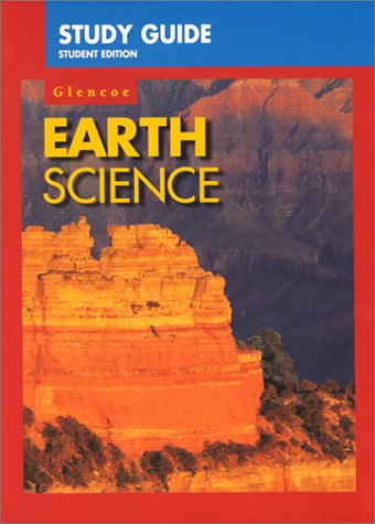 Book cover for Glencoe Earth Science: Study Guide. SE.