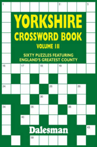 Cover of The Yorkshire Crossword Book