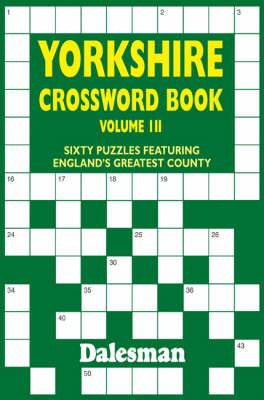 Book cover for The Yorkshire Crossword Book