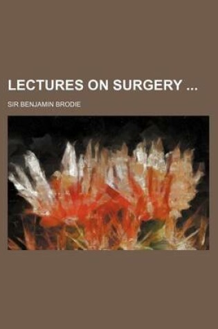 Cover of Lectures on Surgery