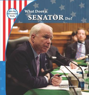 Cover of What Does a Senator Do?